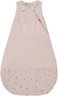 Sterntaler Schlafsack 100cm Hase Hanni - aus Polycotton mit Hydrocool-Futter - wattiert - Zwei-Wege-Reißverschluss & Kabelöffnung - 1,50 TOG - Baby & Kleinkind Mädchen, quarzrosa