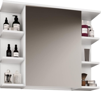 VCM Badmöbel Spiegelschrank Zalo 917459 weiß H. 64 x B. 80 cm T. 21 cm