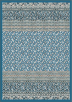 Bassetti PLAID IMPERIA BLAU 240X250 *9324124 HW 2022 NEUHEITEN