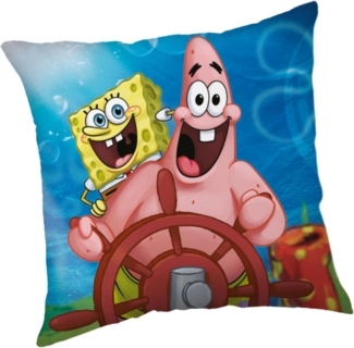 Sponge Bob Kopfkissen (1 Stück) Premium Dekokissen mit beidseitigem Digitaldruck