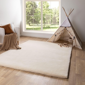 Berber Teppich Royal Kenitra 20/20 double, Farbe: natur, Größe: 70x140 cm