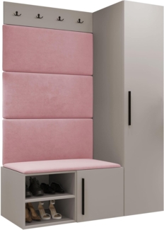 Garderoben-Set Mapreni II (Farbe: Cashmere, Manila 09)