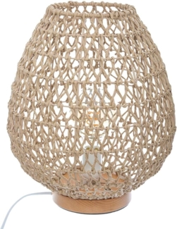 Tischlampe Atmosphera Tressé Sand 40 W Ø 35,5x30 cm