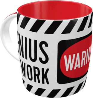 Nostalgic-Art - Kaffeetasse - Achtung - Genius at Work