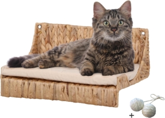 Rohrschneider Katzen-Kletterwand Katzenkletterwand Fenja Katzenstufen Wand Kletteretage Wasserhyzinthe