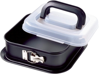 KAISER Inspiration Springform quadratisch 24 x 24 cm mit Haube