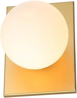 Wandleuchte Italux Wandleuchte modern gold Italux Mediamo MBM-4597/1 GD