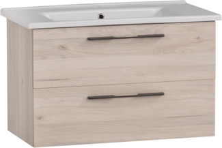 Schildmeyer Waschtisch Maxim 85 cm, 701842, sandeiche Dekor