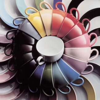 Eierbecher Solid Color Flieder Dibbern Eierbecher - Mikrowelle geeignet, Spülmaschinenfest