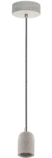 Eglo 32531 Pendelleuchte 1 flammig E27 BETONOPTIK SW-WS YORTH