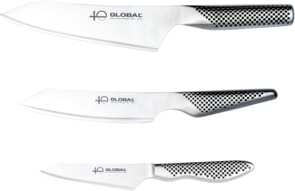 GLOBAL Messer-Set Yoshikin G-458110/AB Jubiläums Messerset (Spar-Set, 3-tlg)