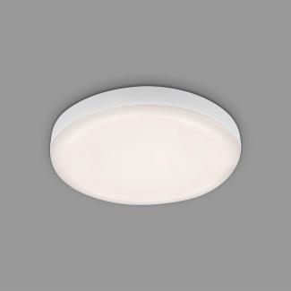 Di-Ka LED Einbauleuchte Plat rahmenlos weiß Ø 10 cm 6W, neutralweiß