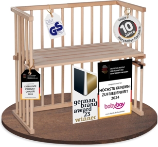 Babybay 'Mini' Beistellbett natur unbehandelt
