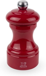Peugeot Bistro Salzmühle 10 cm Passionsrot lackiert Holz