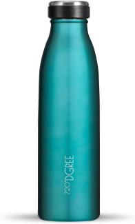 720°DGREE Trinkflasche milkyBottle Trinkflasche Edelstahl 500ml, 750ml, 1 liter, Isolierflasche Edelstahl Doppelwandig, perfekt für den Rucksack