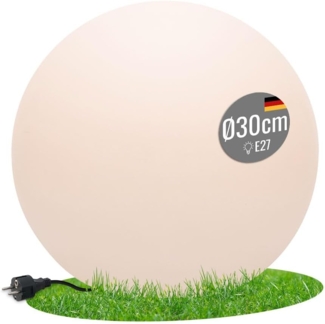 Kugelleuchte Shining Globe (weiß Ø 30 cm E27)