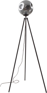 Lindby Stehlampe Valentina, Metall, Braun IP20, 1 x 15 W LED