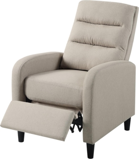 ATLANTIC home collection Relaxsessel Tiago, mit Körperdruck aktivierbarer Relaxfunktion, Wellenunterfederung