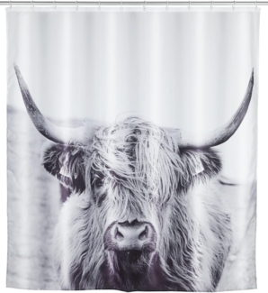 WENKO Duschvorhang Yak Breite 180 cm