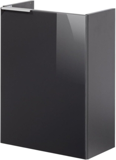 Fackelmann SBC KARA Waschbeckenunterschrank 45 cm, Anthrazit, rechts