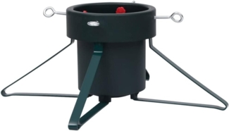 vidaXL Christbaumständer Schwarz 46x46x19 cm 331309