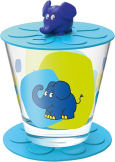 Leonardo Maus & Co Kinder-Trink-Set 3-tlg. blauer Elefant
