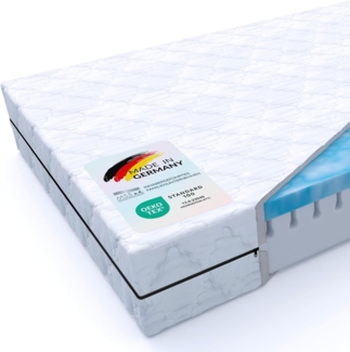 7 Zonen BeActive Gel-Komfortschaummatratze 200x160x16 cm H4