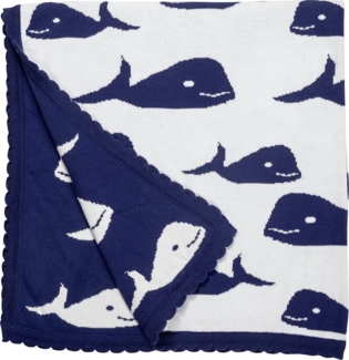 HANSEKIND Strickdecke Wal navy 629282