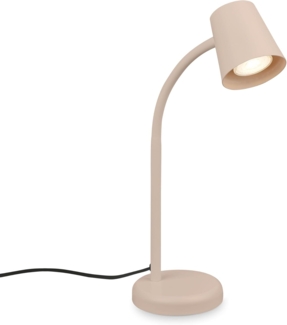 Briloner Leuchten Tischleuchte LED Tischlampe Kippschalter Homeoffice GU10, ohne Leuchtmittel, 2700K - Extra - Warmweiß