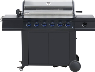 Primaster Gasgrill Mendoza 6100 Grillwagen Barbecue Grill 5 Brenner Grillspieß