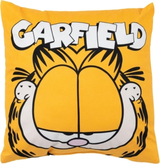 United Labels® Dekokissen Garfield Kissen Plüsch Zierkissen Kopfkissen Sitzkissen 40x40 cm