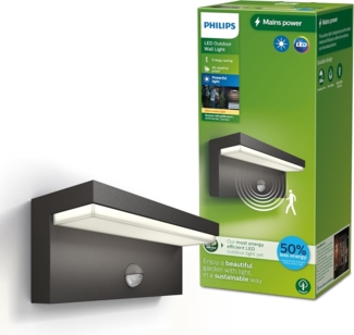 Philips Outdoor A-Label Bustan Wand UE IR 3.8W 27K anth-