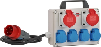 Brennenstuhl Kompakter Kleinstromverteiler BKV 2/4 T IP44