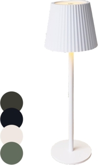 Coen Bakker Deco BV LED Tischleuchte Touch Tischlampe Dimmbar Akku In-/Outdoor IP44, LED fest verbaut, Warmweiß, Kaltweiß, Tageslichtweiß