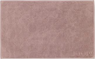 JOOP Badematte Uni-Cornflower | Badematte 50x80 cm | mauve