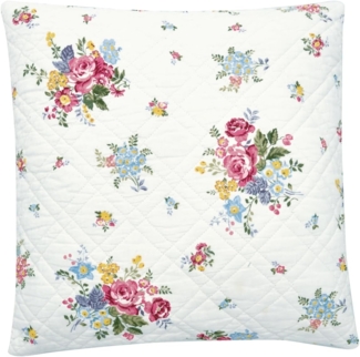 Greengate Kissenhülle Quilted Elina White (50x50 cm) QUICUS50NEIA0102