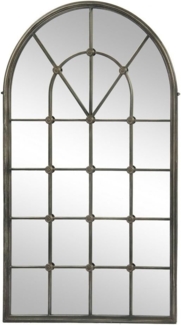 Grafelstein Dekospiegel CHATEAU antik Fenster Wandspiegel Rundbogenfenster Landhausstil