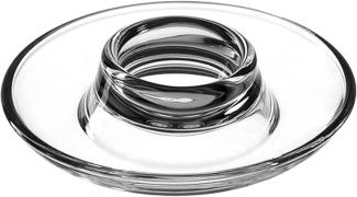 montana: :brunch Eierbecher, mit Ablage, Eierhalter, Eier Becher, Eierständer, Glas, Ø 10. 8 cm, 057212
