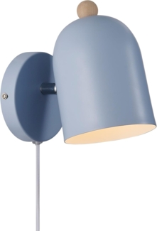 Nordlux 'Gaston' Wandleuchte, E27 IP20, Blau, 195x195 mm