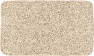 Grund Melange Badteppich, Acryl, Beige, 60x100 cm