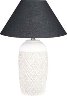 Tischleuchte TELIRE Keramik Creme