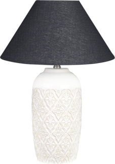 Tischleuchte TELIRE Keramik Creme