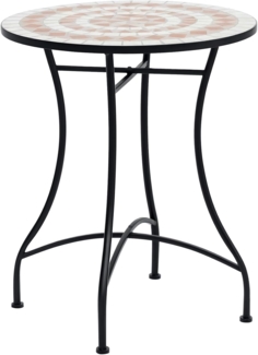 Outsunny Gartentisch Runder Mosaiktisch