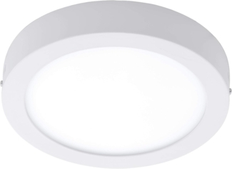 Eglo 33575 LED-Panel Deckenleuchte Crosslink ARGOLIS-C weiss H:3. 5cm Ø:22. 5cm dimmbar IP442700-6500K mit Connect Funktion