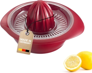 Westmark 3091227R Zitrus-Orangenpresse Limetta 0,5 L, rot