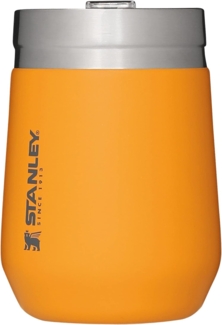 Stanley Go Everyday Tumbler 0.29L - Edelstahl Thermobecher für Wein, Cocktails, Kaffee, Tee - Hält Stundenlang Kalt/Heiß - BPA-Frei - Spülmaschinenfest - Saffron