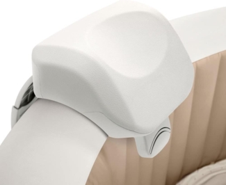 Intex Premium PureSpa Kopfstütze Weiß 28x23x17 cm Schaumstoff 92552