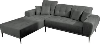 Ecksofa Dretos (Farbe: Tiffany 19, Seite: Links)