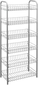 METALTEX 279366080 Monaco Allzweckregal mit 6 Etagen