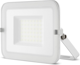 30 Watt LED Flutlichtstrahler, 2700 Lumen 6500 Kelvin Tageslichtweiß, IP65